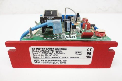 KB Electronics DC Motor Speed Control KBMM-225D w/ SI-6 KBMM Signal Isolator