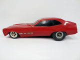 1970's Red Dragster Gas Tether Car by Cox, 12" Long, Tarantula