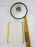 Vintage Mid Century Articulating Swing Arm Drafting Desk Lamp by Luxo, Yellow