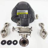Advantage Spring-to-Close Valve 60 Psi 1" Flange w/ 2155 Diaphragm Valve, Clamps