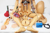Medical Robot 66" Birth Simulator Manikin by Gaumard, Full Size Woman w/ Baby