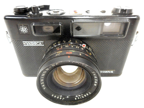Vintage Yashica 35mm Camera Model Electro 35 Professional, Yashinon DX Copal 1.7, f-45mm Lens