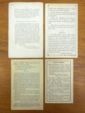 Antique 1910 1920 French Exorcism Booklets Against Satan and Revolted Angels, Precious Blood Rosary. Prayers for a Good Death