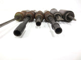 6 Early Antique Machinist Gunsmith & Blacksmith Tools with Wooden Handles, Hexagonal Screwdrivers, Saw, Carvers
