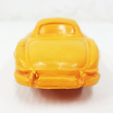 1950's Orange Mercedes-Benz 300 SL Toy Rubber Car, Tomte Laerdal Stavanger Norway