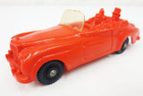 1950's Red Convertible Rolls-Royce Limo Toy Rubber Car, Tomte Laerdal Stavanger Norway