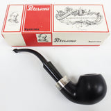 Vintage New Peterson of Dublin Aran XL02S Tobacco Pipe, Sterling Silver Ring, Box and Papers