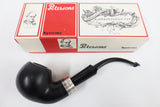 Vintage New Peterson of Dublin Aran XL02S Tobacco Pipe, Sterling Silver Ring, Box and Papers