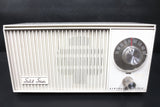 Vintage General Electric Solid State AM Radio, 11X5" Beige, Model TA 200A VY