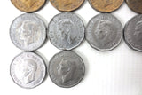 17 Coins Collection WW2 1942 1943 1944 1945 Tombac Victory Canada 5 Cents Nickel