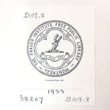 Antique Book on Butterflies by Dr Clarence Weed, 48 Full Color Illustrations